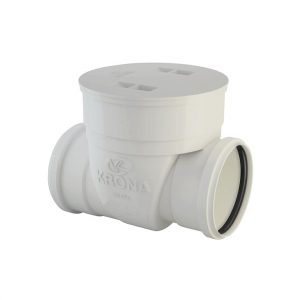 Valvula de retencion para desague DN 100 Plastilit