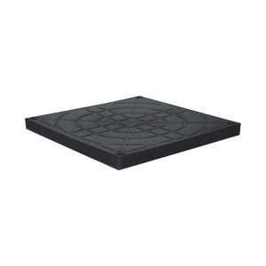 Tapa para caja colectora de agua pluvial 23x23 cm ciega Metasul