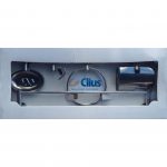 Kit para baño acero inoxidable 5 piezas Clius