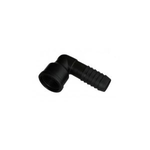 Codo con rosca 1/2 macho - hembra Plasbohm