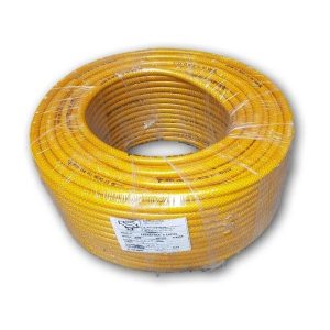 Manguera multiuso 3/8" tramada pared 3mm rollo 50 mts
