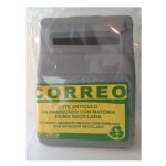 Buzón plástico para cartas gris nacional