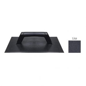 Fratacho negro liso 17 x 30 Metasul