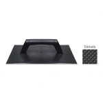 Fratacho negro estriado 17 x 30 Metasul