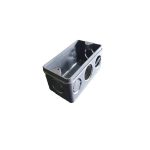 Caja plástica de luz 10 x 5 cm negra Metasul