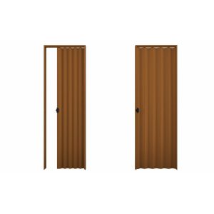 Puerta plegable PVC cahoba 0,80 x 2,10 Plastilit