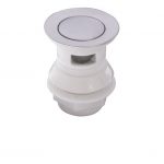 Válvula TIP-TOP botón cromado 1.1/4"