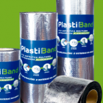 Membrana adhesiva aluminizada 10cmx10mts