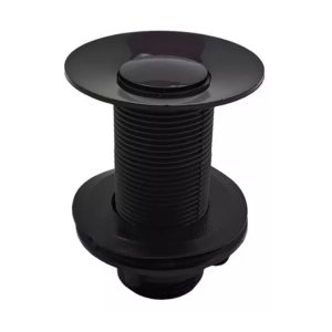 Válvula Tip Top plastica negra 7/8" Luconi